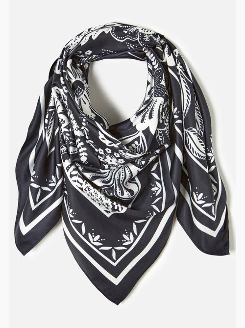 Foulard carré imprimé végétal - damart - Kiabi Foulard carré imprimé végétal - damart - Kiabi