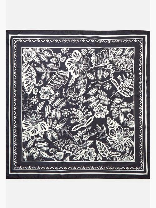 Foulard carré imprimé végétal - damart - Kiabi Foulard carré imprimé végétal - damart - Kiabi