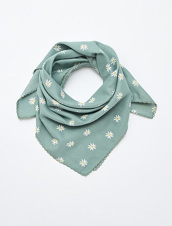Foulard carré imprimé