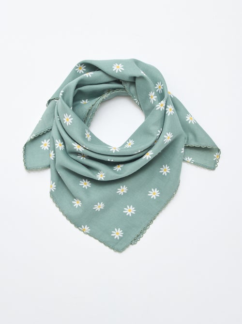 Foulard carré imprimé - Kiabi
