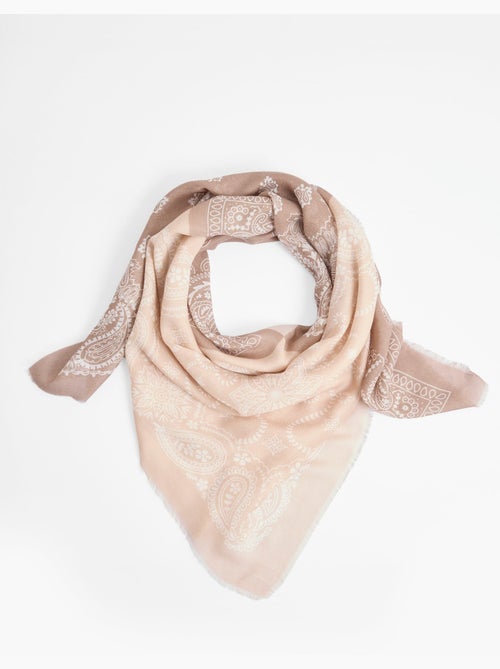 Foulard carré, motif bandana dégradé - AFIBEL - Kiabi