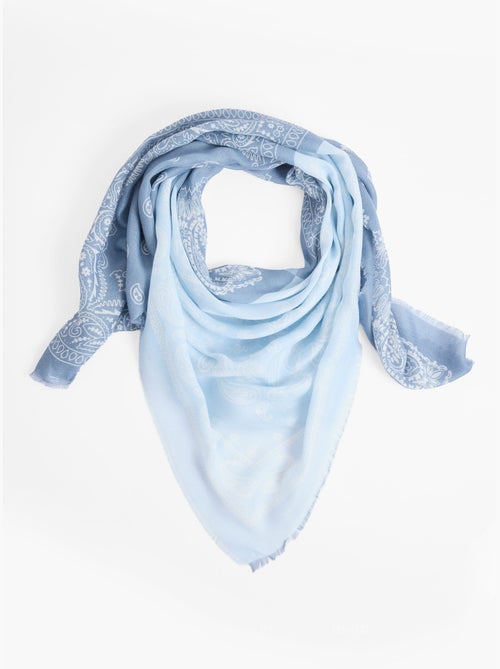 Foulard carré, motif bandana dégradé - AFIBEL - Kiabi