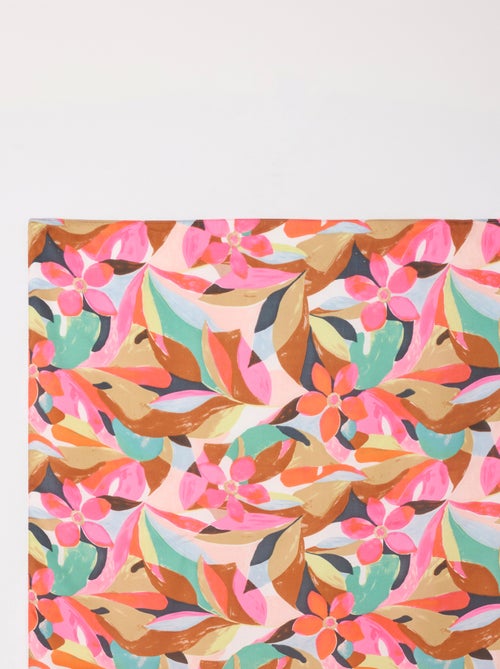 Foulard carré motif floral - Damart - Kiabi