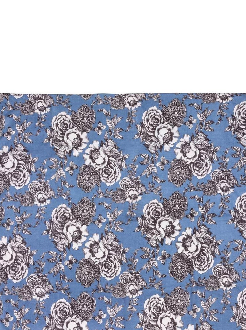 Foulard carré RosaBlue Bleu - Kiabi