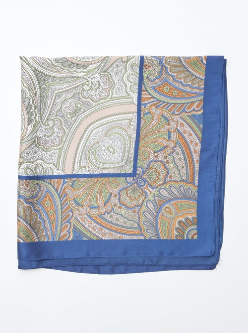 Foulard carré satiné - Kiabi
