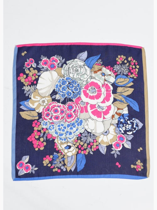 Foulard carré thème floral camélias - AFIBEL - Kiabi