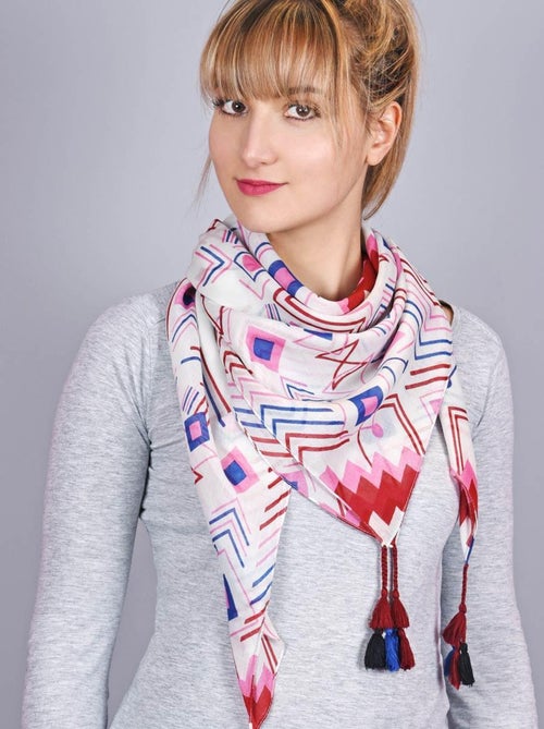 Foulard carré Tijana - Kiabi