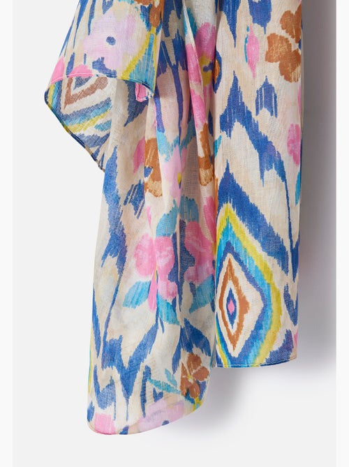 Foulard effet froissé imprimé - Damart - Kiabi