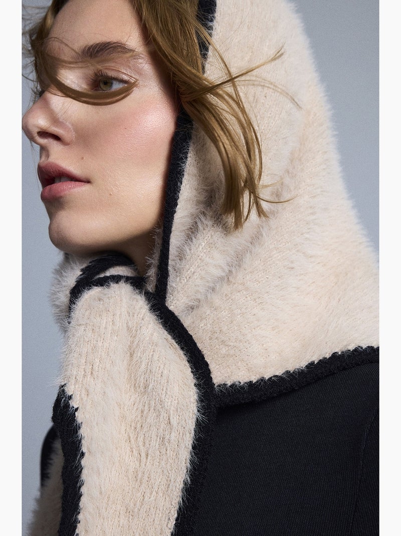 Foulard emily penti Beige argile - Kiabi