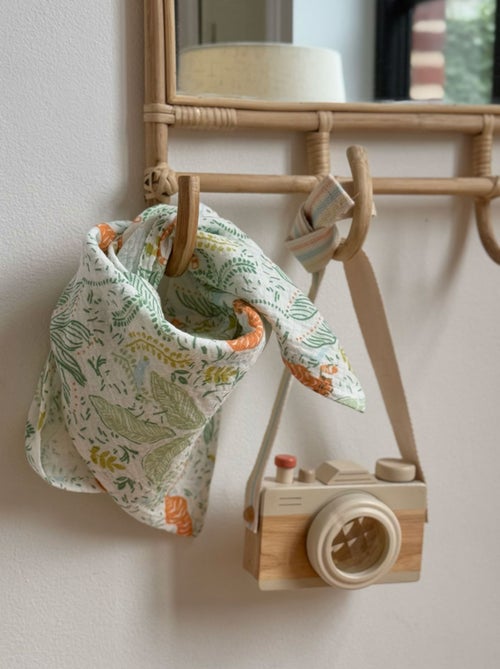 Foulard en gaze de coton Kanha 50 x 50 cm - Kiabi