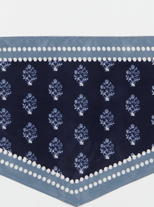 Foulard en satin fantaisie - Kiabi