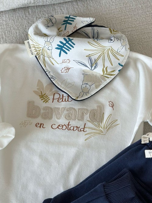 Foulard enfant en velours Gribouille - Kiabi