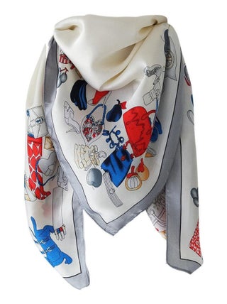 Foulard hotesse polysatin MAISSA