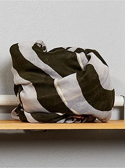 Foulard imprimé 'animal' - Kiabi