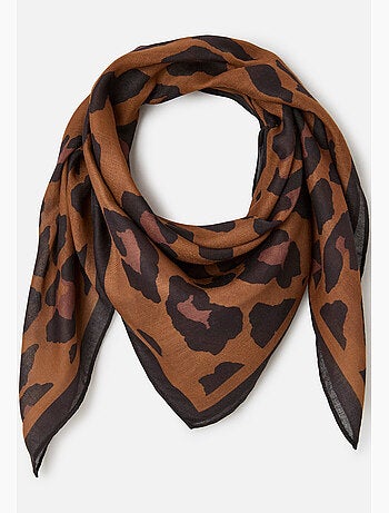 Foulard imprimé animalier - Damart