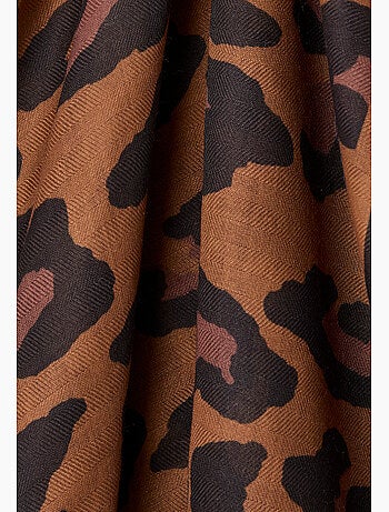 Foulard imprimé animalier - damart