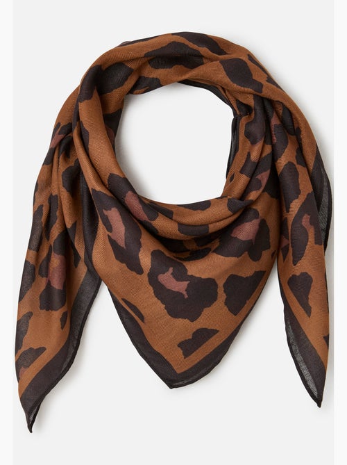 Foulard imprimé animalier - Damart - Kiabi