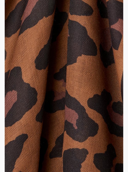 Foulard imprimé animalier - damart - Kiabi Foulard imprimé animalier - damart - Kiabi