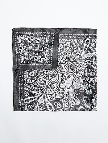 Foulard imprimé 'arabesques'