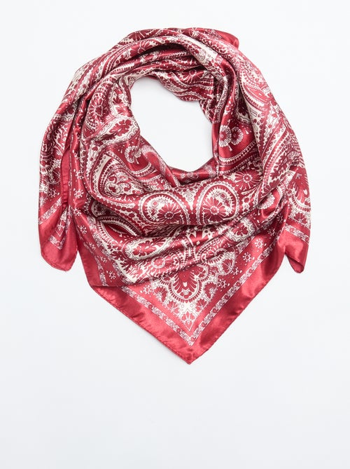 Foulard imprimé 'arabesques' - Kiabi Foulard imprimé 'arabesques' - Kiabi