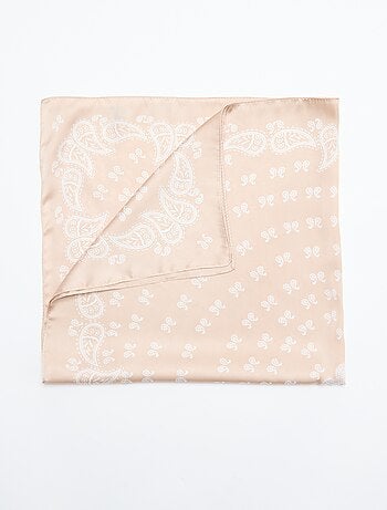 Foulard imprimé 'bandana'