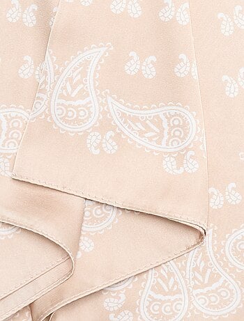 Foulard imprimé 'bandana'