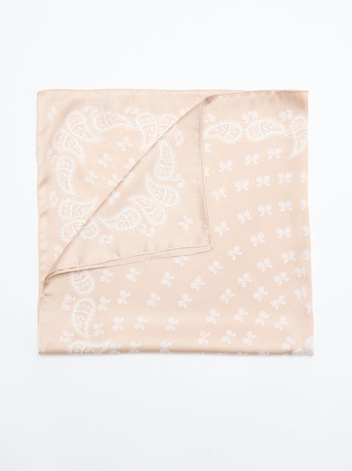 Foulard imprimé 'bandana' - Kiabi