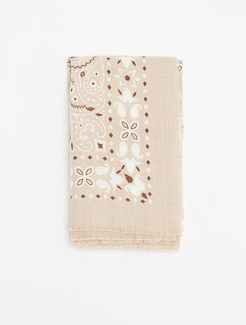 Foulard imprimé bandana