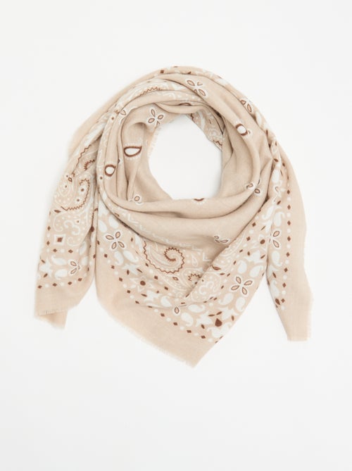 Foulard imprimé bandana - Kiabi Foulard imprimé bandana - Kiabi