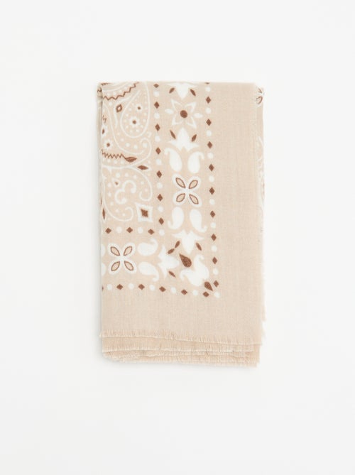 Foulard imprimé bandana - Kiabi Foulard imprimé bandana - Kiabi