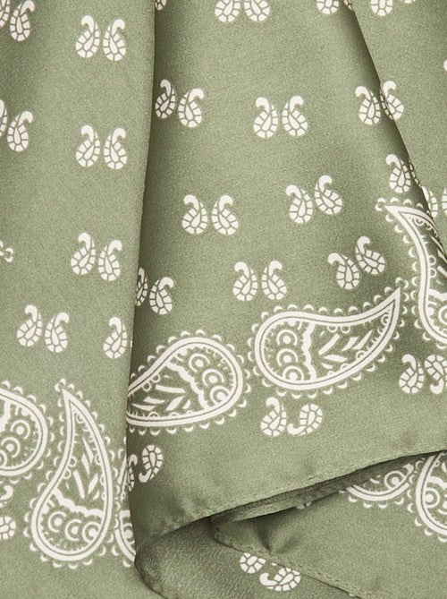 Foulard imprimé 'bandana' - Kiabi