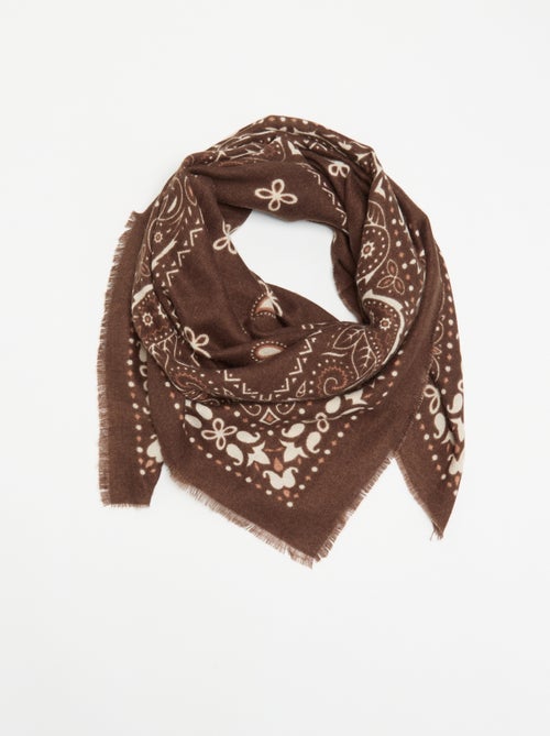 Foulard imprimé bandana - Kiabi Foulard imprimé bandana - Kiabi