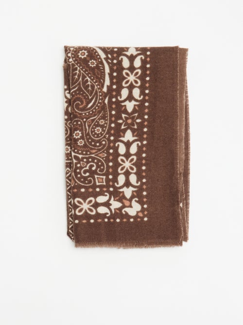 Foulard imprimé bandana - Kiabi Foulard imprimé bandana - Kiabi