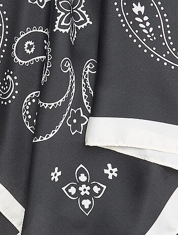 Foulard imprimé 'bandana'