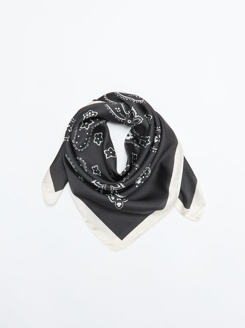 Foulard imprimé 'bandana' - Kiabi Foulard imprimé 'bandana' - Kiabi