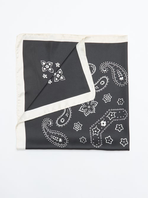 Foulard imprimé 'bandana' - Kiabi Foulard imprimé 'bandana' - Kiabi