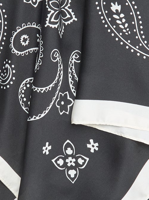 Foulard imprimé 'bandana' - Kiabi Foulard imprimé 'bandana' - Kiabi