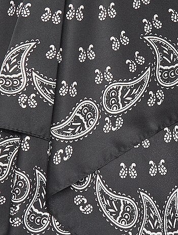 Foulard imprimé 'bandana'