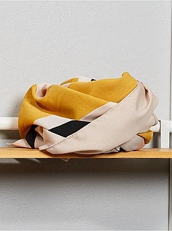 Foulard imprimé géométrique - Kiabi