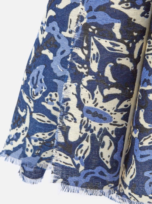 Foulard imprimé graphique - Damart - Kiabi