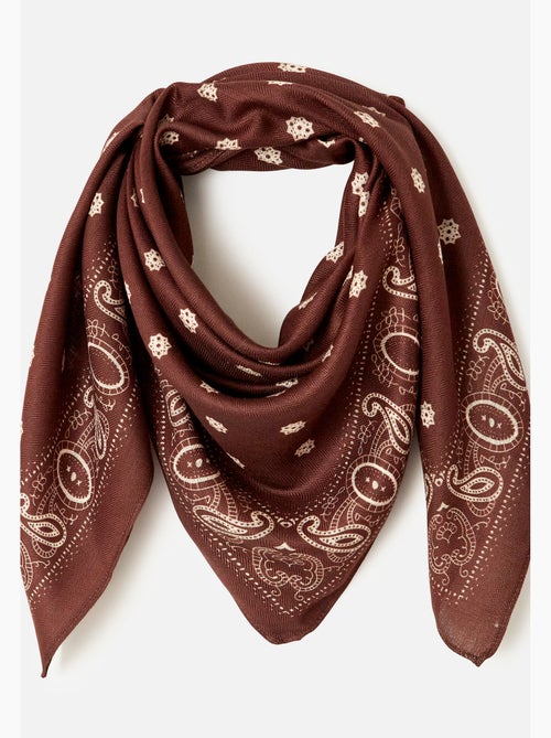 Foulard imprimé graphique - Damart - Kiabi