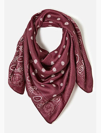 Foulard imprimé graphique - Damart