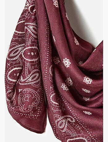 Foulard imprimé graphique - Damart