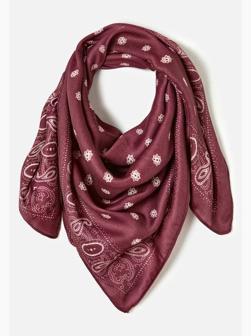 Foulard imprimé graphique - Damart - Kiabi
