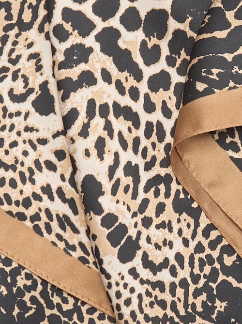Foulard imprimé 'léopard' - Kiabi