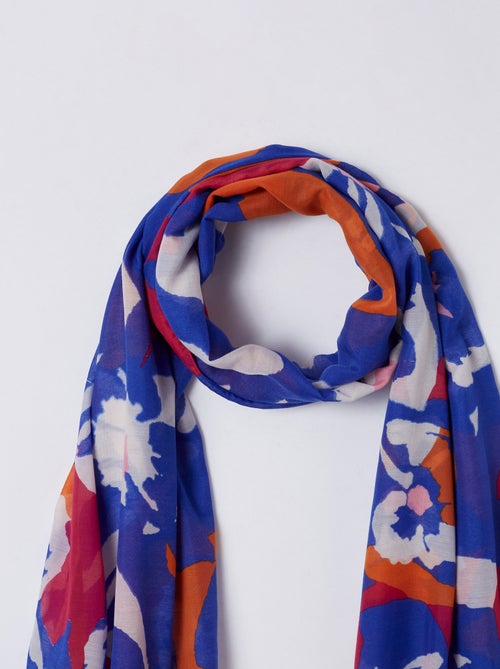 Foulard imprimé tachiste - Damart - Kiabi