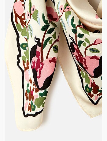 Foulard imprimé végétal - Damart