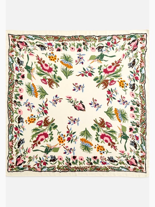 Foulard imprimé végétal - damart - Kiabi Foulard imprimé végétal - damart - Kiabi