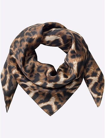 Foulard Joli Motif Léopard - Taille Standard - helline