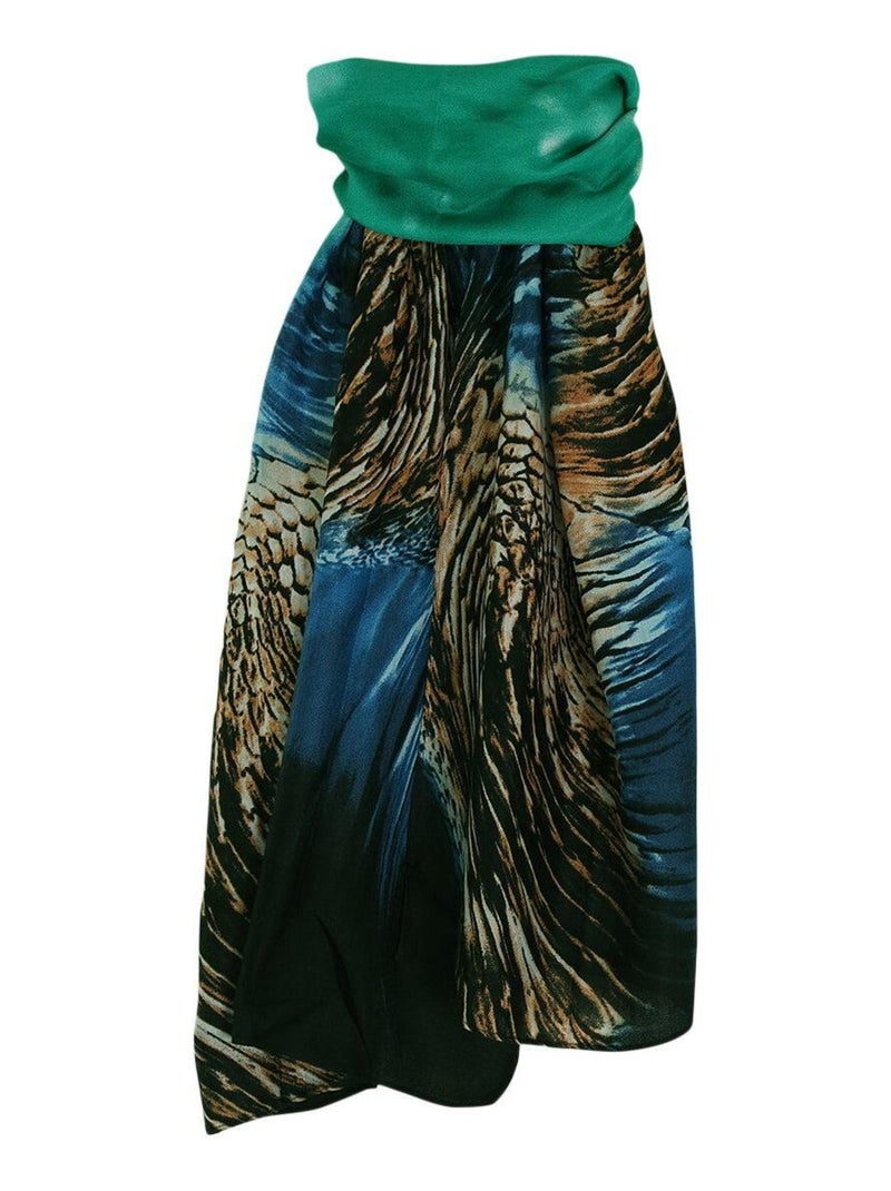 Foulard LIMA 100% Viscose – Écharpe Femme Légère et Élégante Bleu - Kiabi